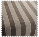 Heiro Möbelstoff Sunset Boulevard Braun Streifen 100% Naturfaser Bild 1