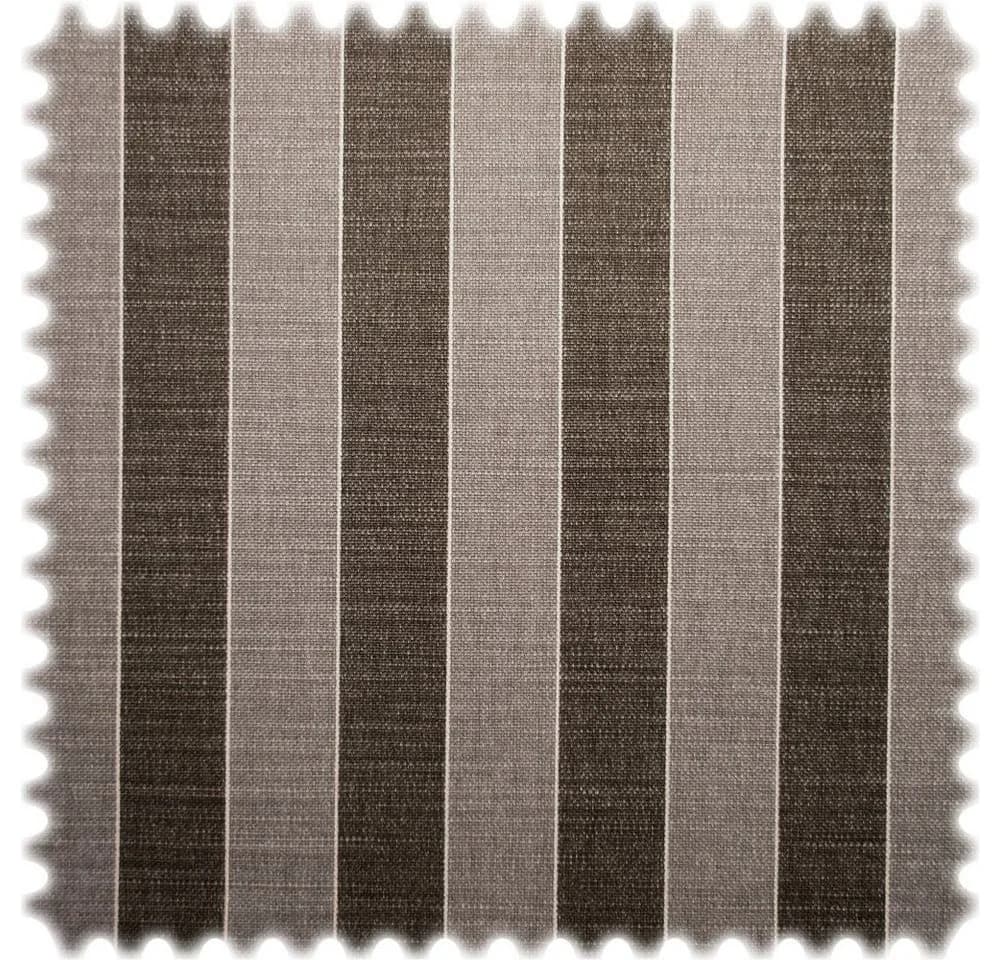 Heiro Möbelstoff Sunset Boulevard Braun Streifen 100% Naturfaser - Bild 2