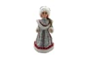 Olymp Handels GmbH Weihnachtsfigur Snegurotschka Schneemädchen Silber Rot 35 cm Bild 2