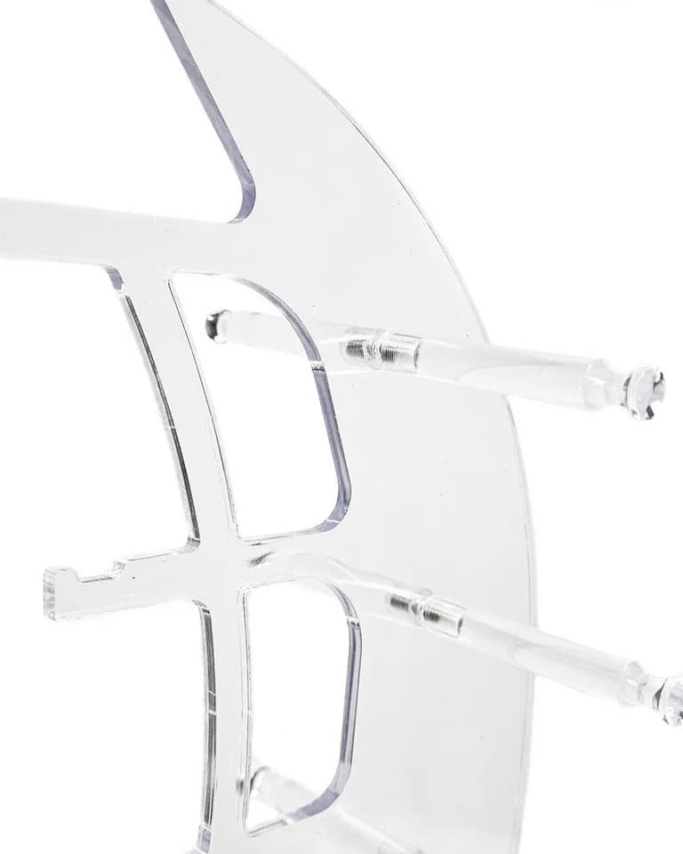 Yudu Brillenständer für 5 Brillen Acryl Transparent - Bild 5