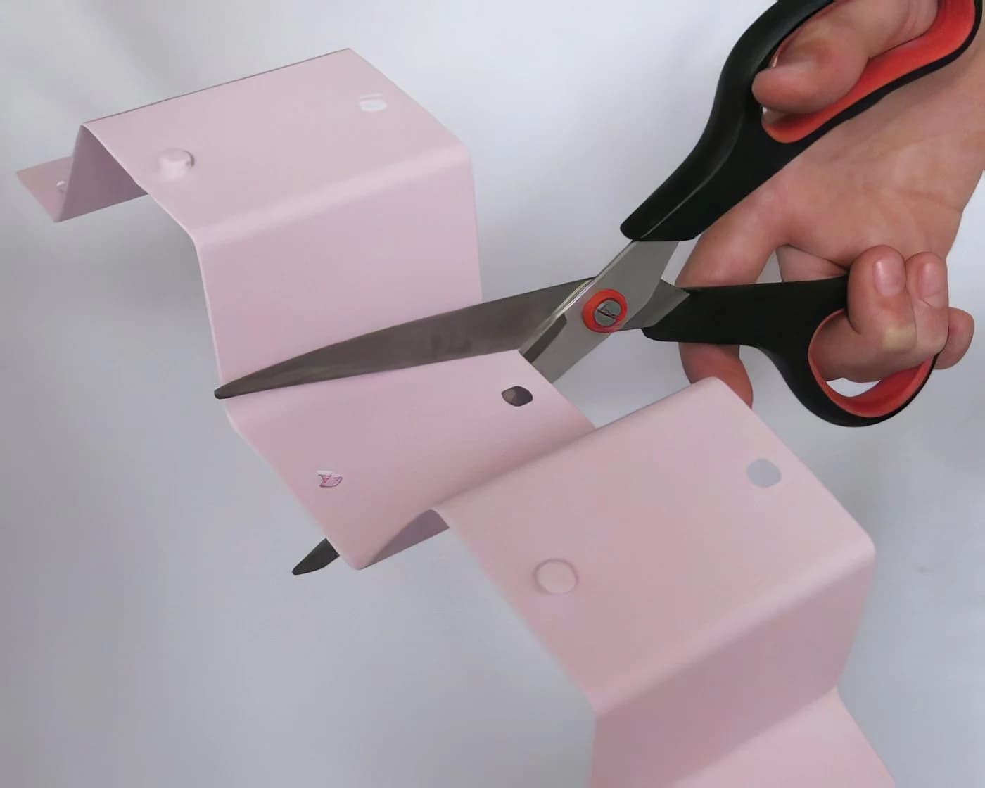 Yudu Schubladenteiler Rosa Kunststoff Flexibel - Bild 5