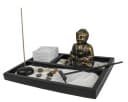 Yudu Dekofigur Zen-Garten mit Buddhafigur, Sand & Räucherstäbchen Bild 1