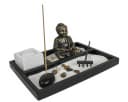 Yudu Dekofigur Zen-Garten mit Buddhafigur, Sand & Räucherstäbchen Bild 2