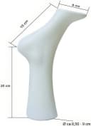 Yudu Dekofuss Schuhständer Weiß Kunststoff 29,5cm Bild 1