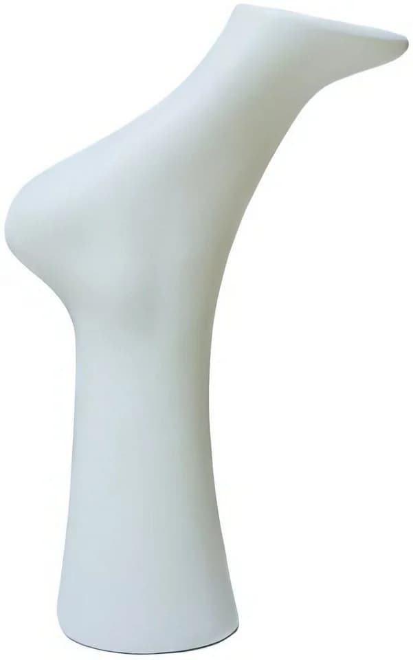Yudu Dekofuss Schuhständer Weiß Kunststoff 29,5cm - Bild 2