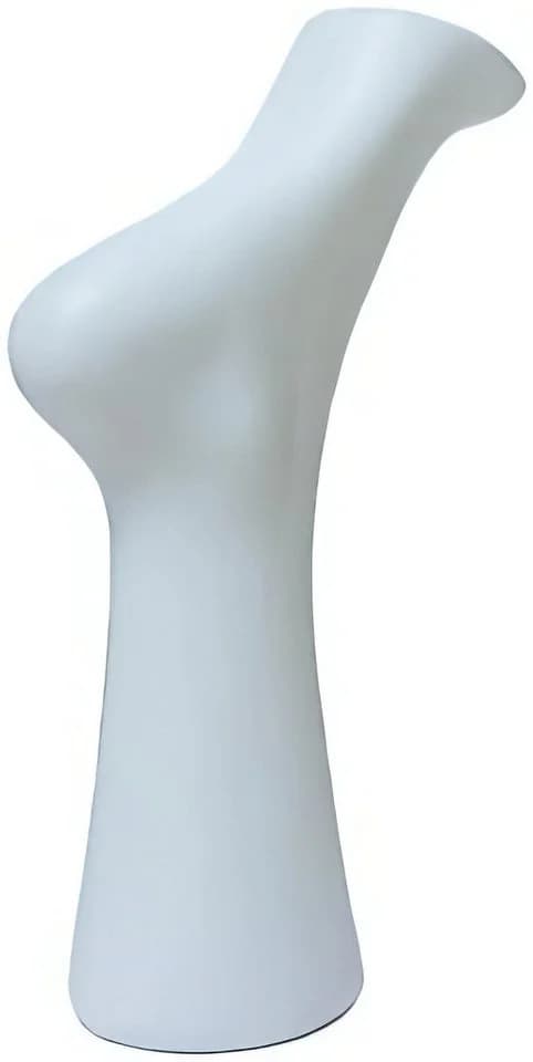 Yudu Dekofuss Schuhständer Weiß Kunststoff 29,5cm - Bild 3