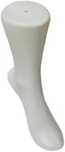 Yudu Dekofuss Schuhständer Weiß Kunststoff 29,5cm Bild 4