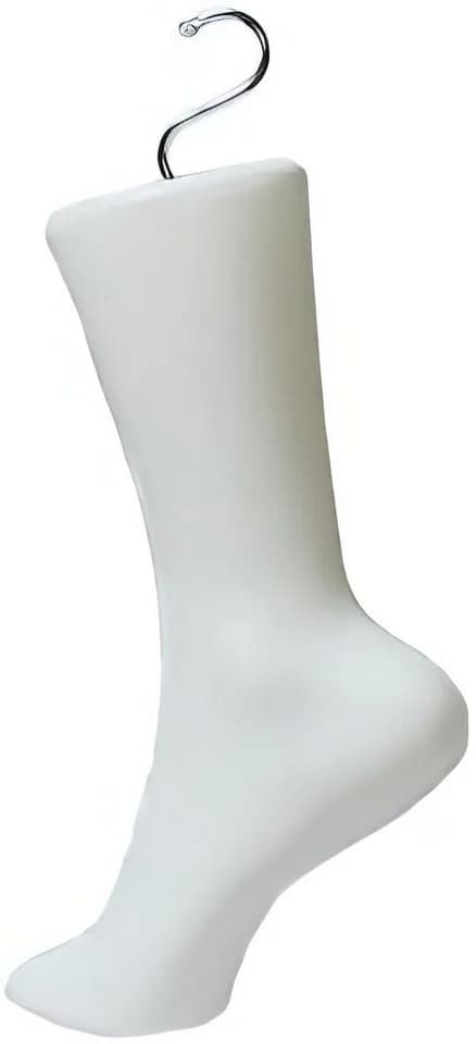 Yudu Dekofuss Schuhständer Weiß Kunststoff 29,5cm - Bild 5