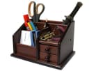 Yudu Schreibtischaufsatz mit Schublade - Schreibtischorganizer MFD Bild 2