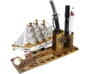 Schreibtischorganizer im Segelschiff-Stil Bild 3