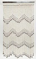 Yudu Türvorhang mit Holzperlen Handarbeit 90x180cm Bild 2