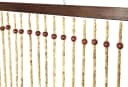 Yudu Türvorhang mit Holzperlen Handarbeit 90x180cm Bild 4