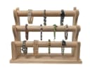 Yudu Schmuckständer Holz Armbandständer 3 Rollen Bild 1