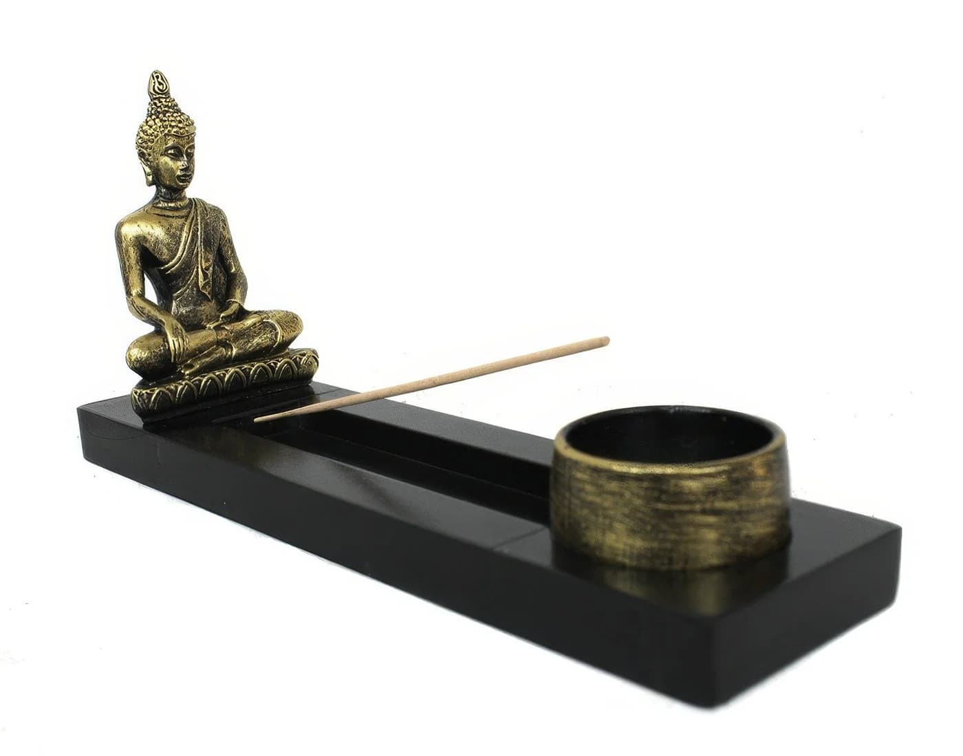 Yudu Zen-Garten mit Buddha- oder Ganesha-Figur & Teelichterhalter - Bild 2