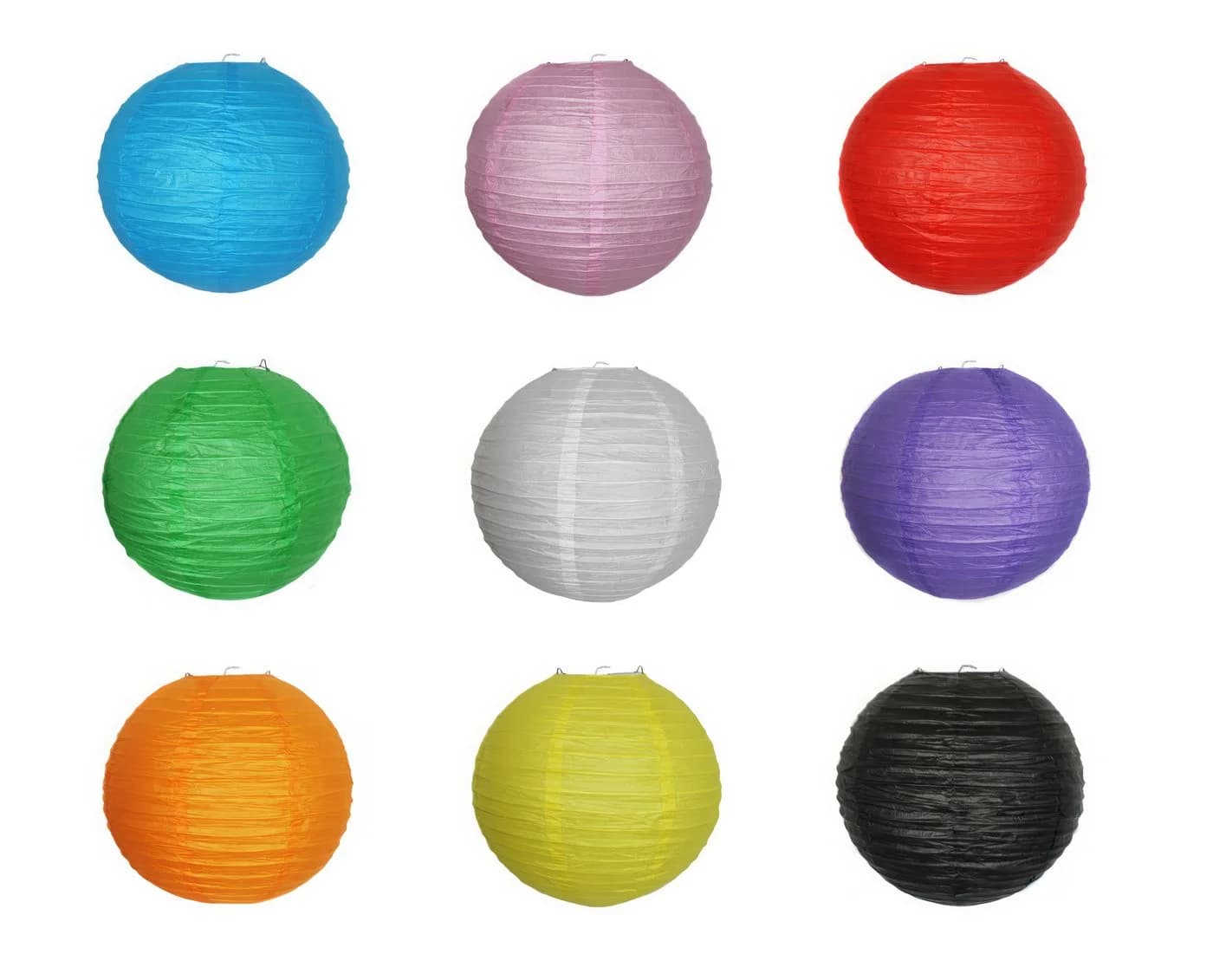 Yudu Papierlaterne 9er Lampion Ø30 cm - Bild 2