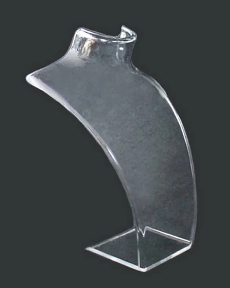Yudu Schmuckständer Transparent Kunststoff Schmuckbüste - Bild 4