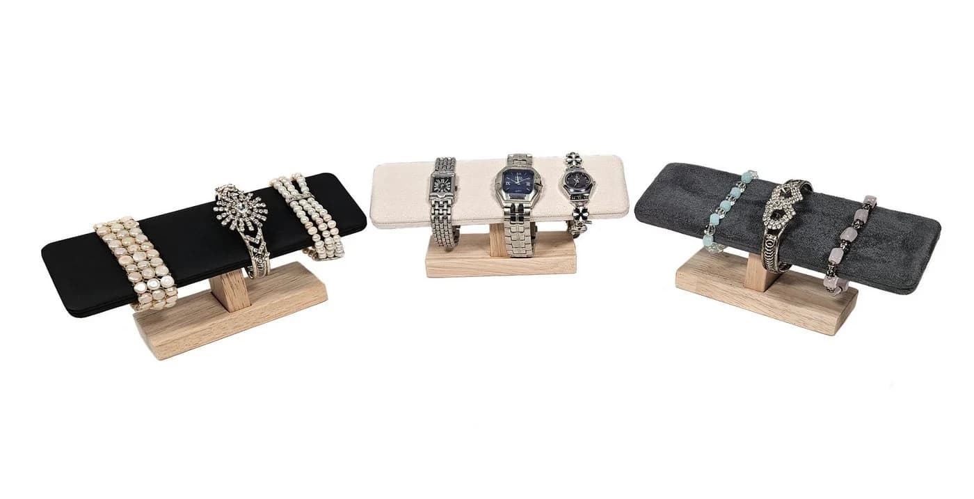 Yudu Schmuckständer T-Form Design Schmuckhalter für Uhren Armband Ketten - Bild 2