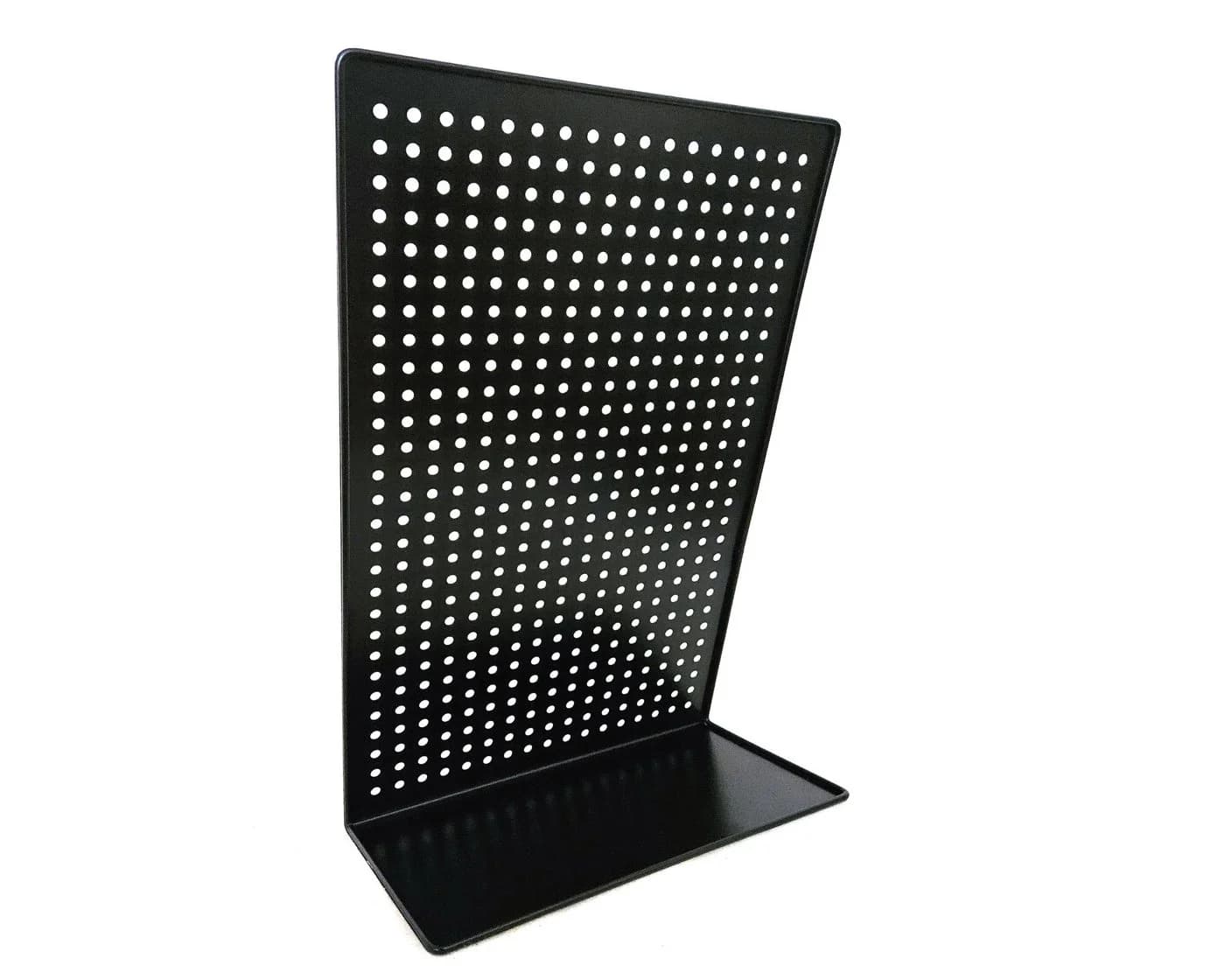 Yudu Lochwand Tischständer L-Form Schwarz Metall - Bild 3