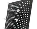 Yudu Lochwand Tischständer L-Form Schwarz Metall Bild 5