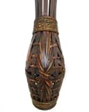Yudu Bodenvase Bambus Design handgearbeitet H60 Bild 1