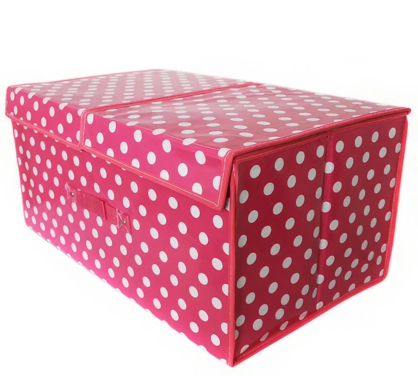 Yudu Aufbewahrungsbox Textil Organizer mit 2 Klappdeckeln - Bild 2