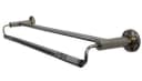 Yudu Handtuchhalter Wandgarderobe Chrom Metall Silber Bild 2