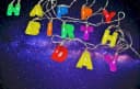 Luna24 LED Lichterkette Happy Birthday 280 cm Bild 1