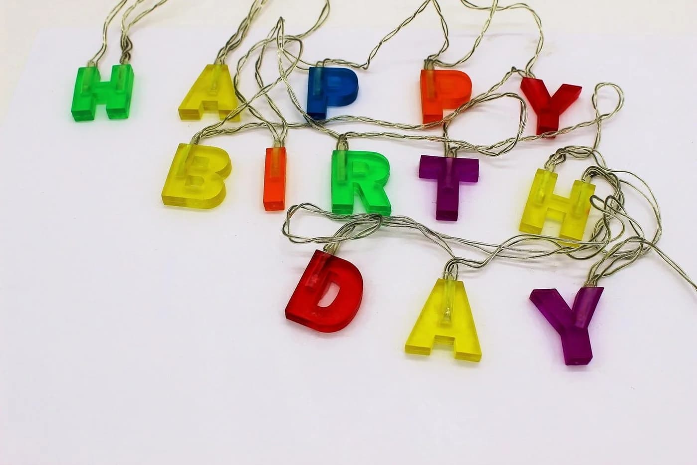 Luna24 LED Lichterkette Happy Birthday 280 cm - Bild 2
