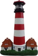 Luna24 Solar-Leuchtturm Westerhever 40 cm Gartenbeleuchtung Bild 5
