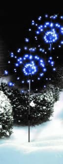 Luna24 simply great ideas... LED Gartenstecker Feuerwerk weiß, 2er-Set, 17503 Batteriebetrieb, Timer Bild 1