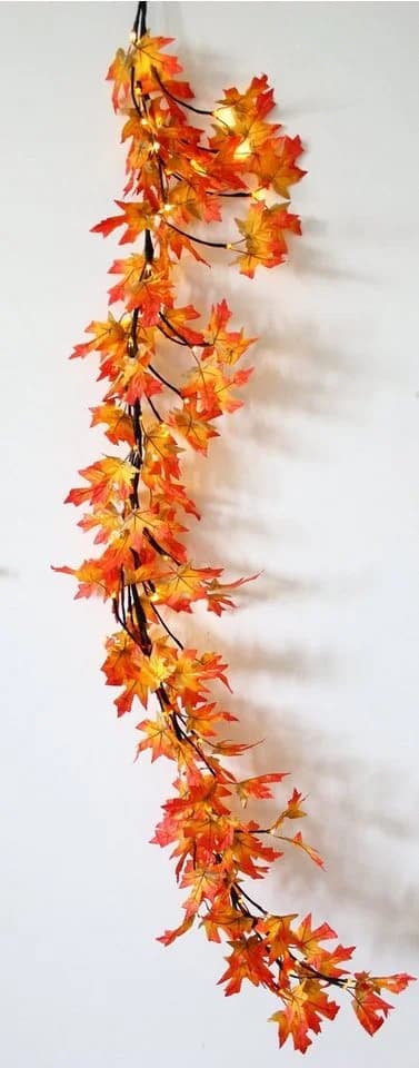 Luna24 LED Lichterkette Herbst Idylle 64 warmweiße LEDs mit Timer - Bild 3