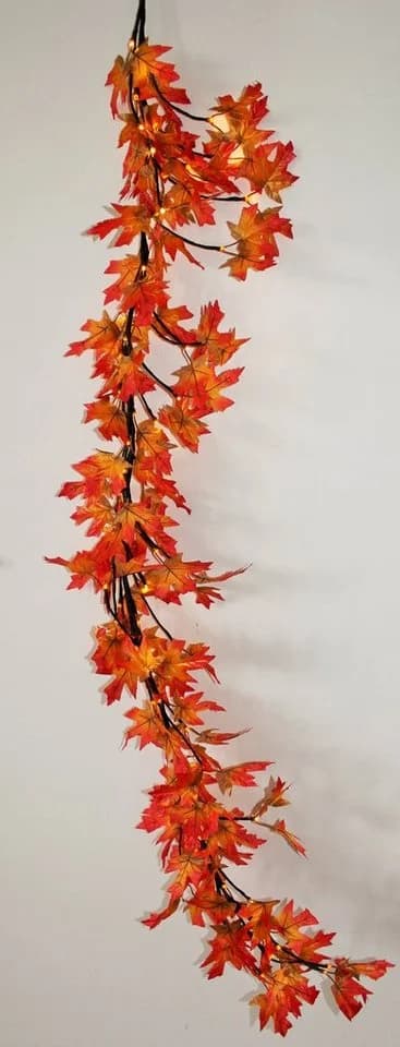 Luna24 LED Lichterkette Herbst Idylle 64 warmweiße LEDs mit Timer - Bild 4
