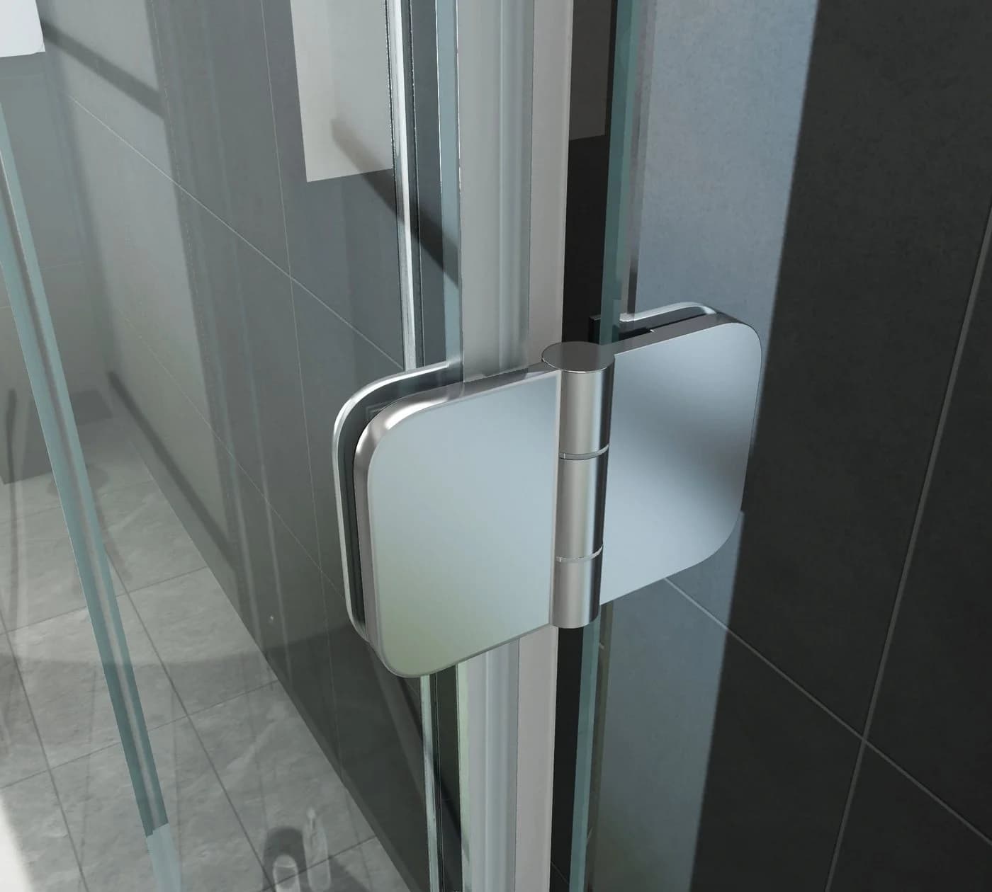Home Systeme Duschkabine CESAR faltbar U-Form 80x80 cm - Bild 5