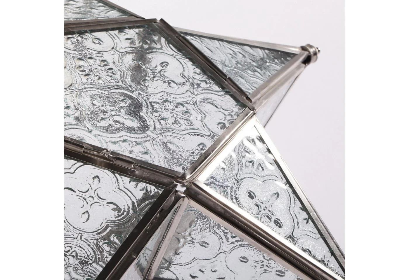 Mirabeau Weihnachtsfigur Windlicht 2er Set Kian klar/silber - Bild 5