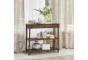 Mirabeau Konsole Roubaix Braun Massivholz Antik-Look Bild 1