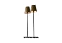 Mirabeau Filia Tischleuchte 2er Set antikgold/schwarz Bild 2