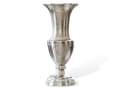 Mirabeau Tischvase Gilberta antiksilber Aluminiumguss Bild 2