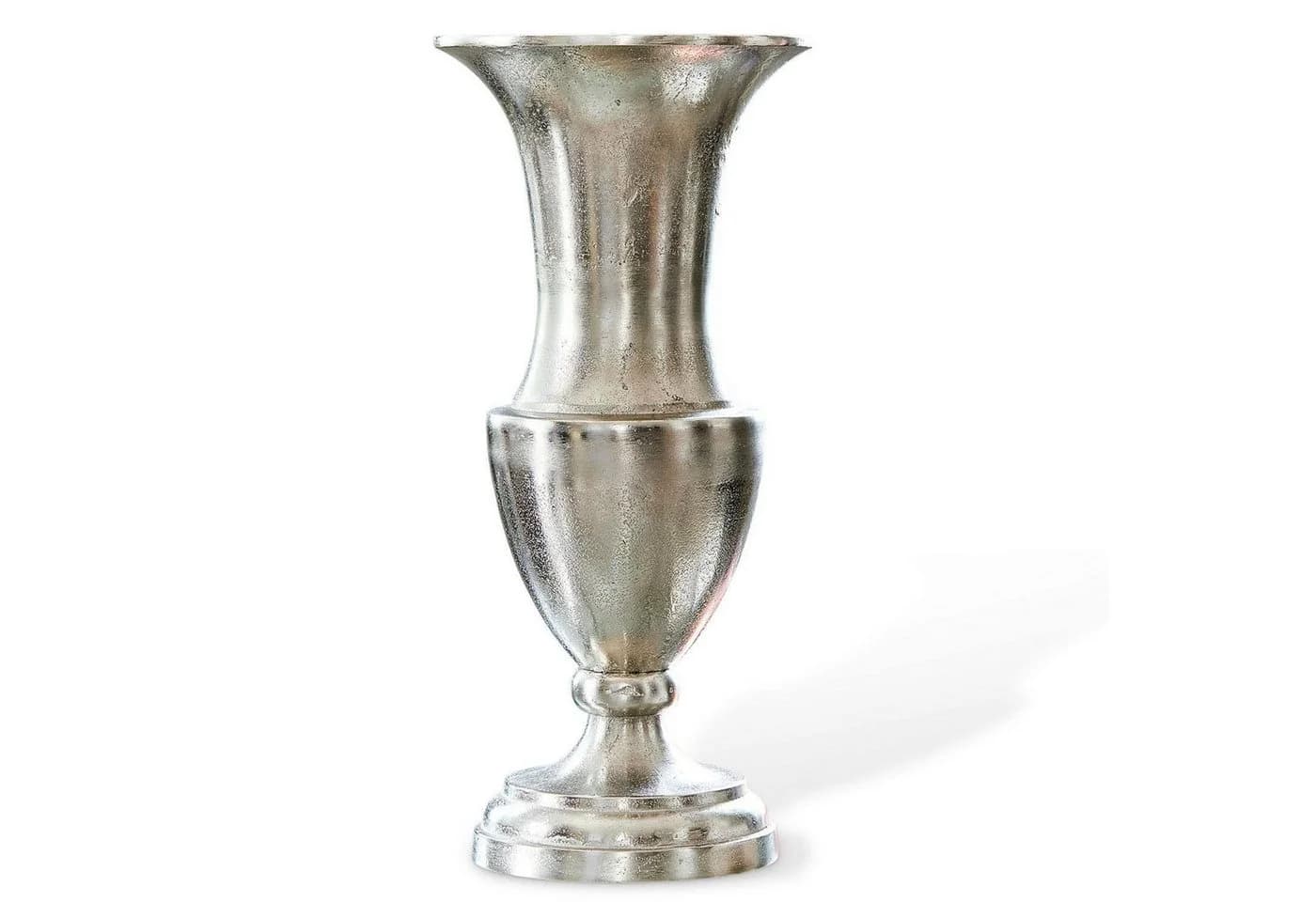 Mirabeau Tischvase Gilberta antiksilber Aluminiumguss - Bild 2