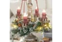 Mirabeau Adventskranz Steckwindlicht 4er Set Melina Antiksilber Bild 3