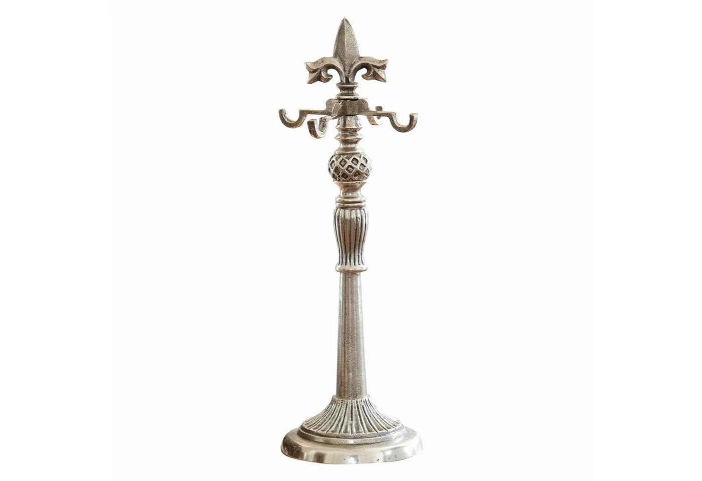 Mirabeau Adventskranz Kranzständer Edmond Silber Aluminiumguss