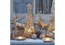 Mirabeau Weihnachtsfigur Hirsche 2er Set Silber Bild 5