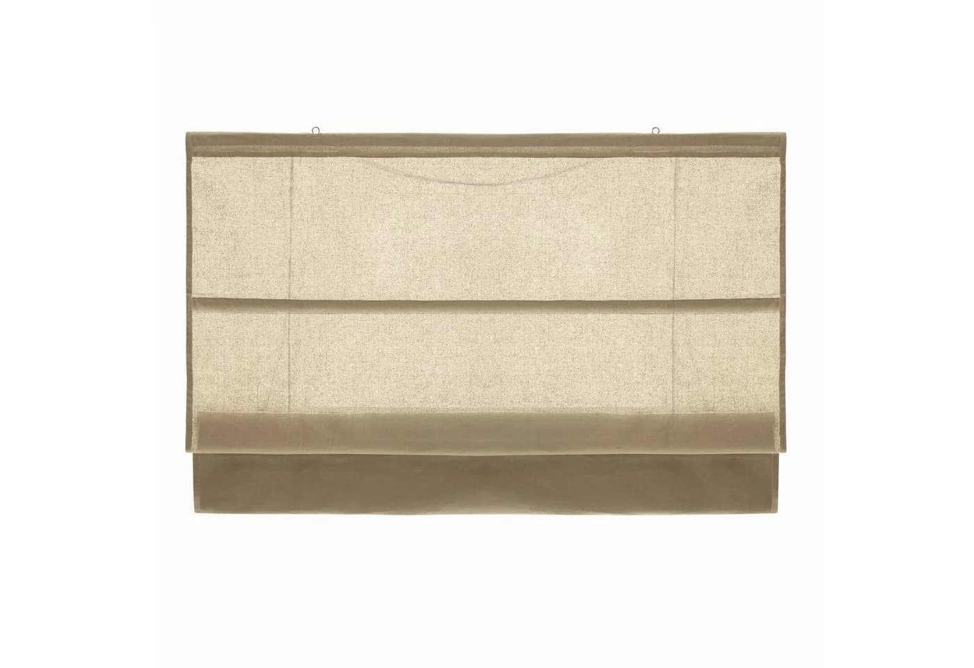 Mirabeau Raffrollo Fides Leinen Beige