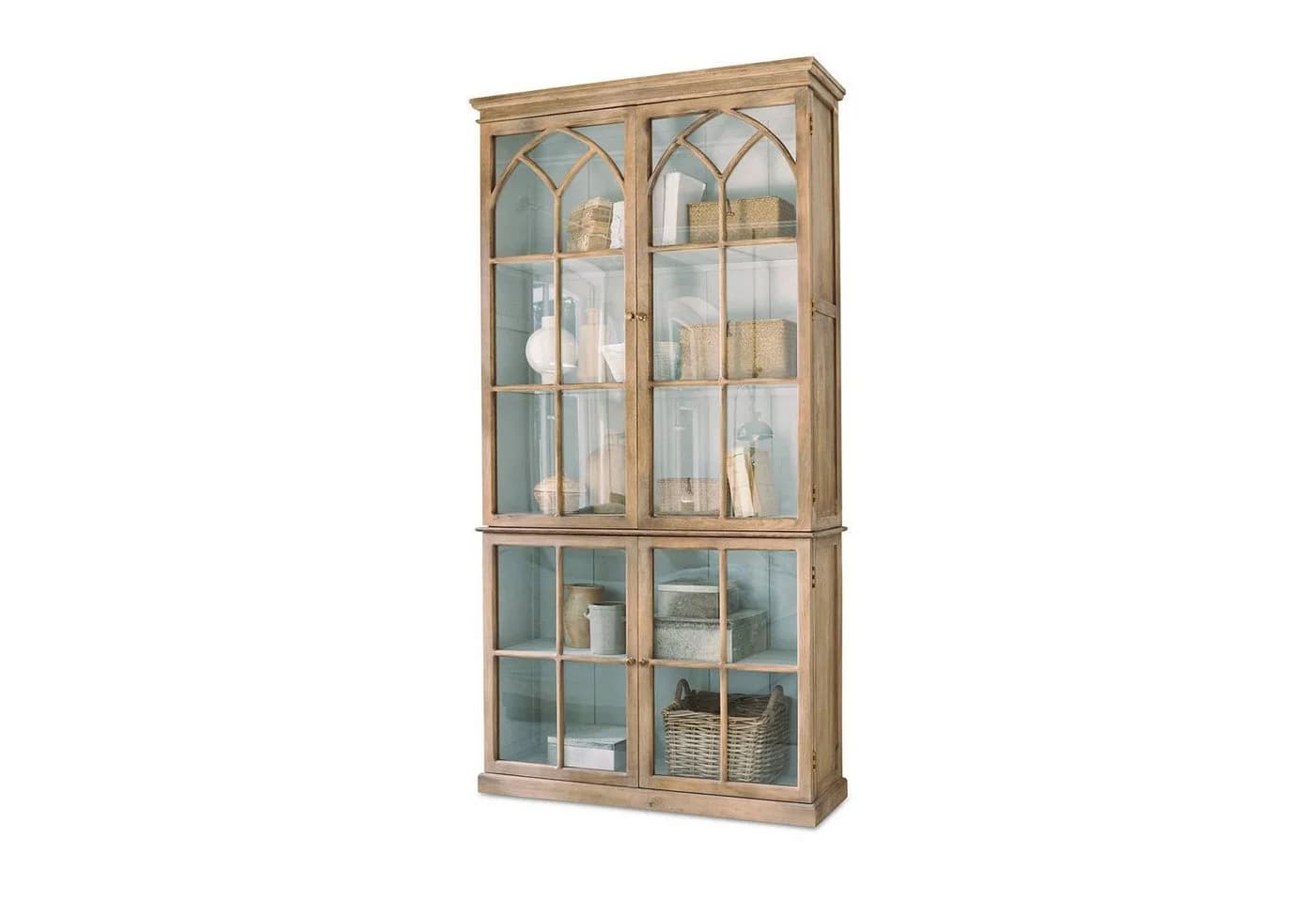 Mirabeau Hochschrank Garrard antikbraun/hellgrau - Bild 2