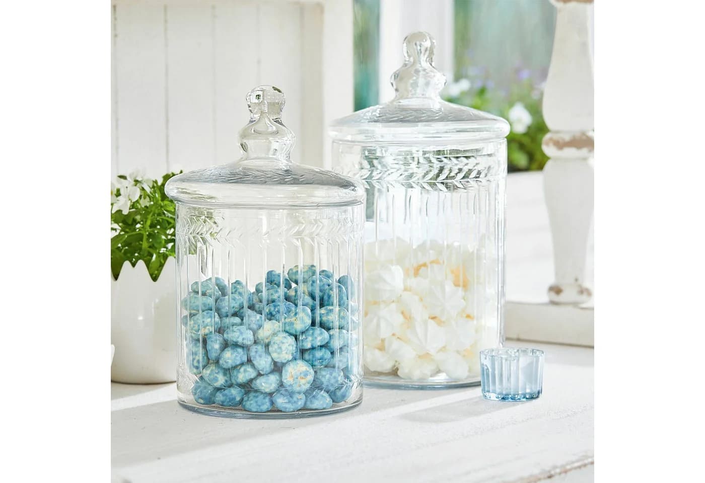Mirabeau Vorratsdose 2er Set Maledisant Klar Glas