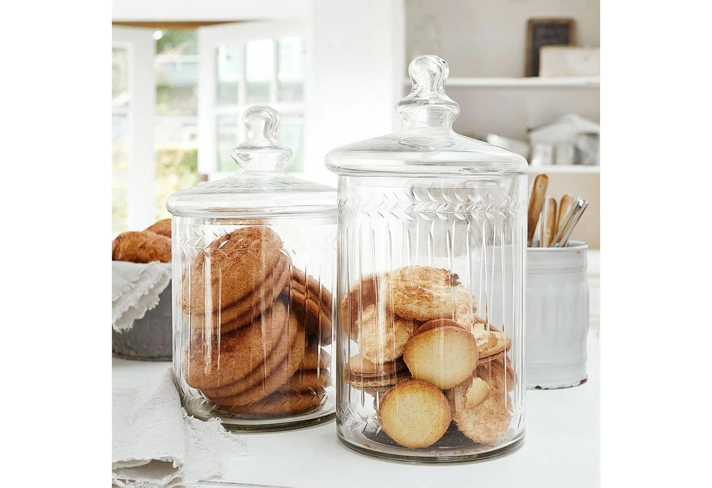 Mirabeau Vorratsdose 2er Set Maledisant Klar Glas - Bild 3