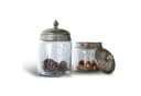 Mirabeau Glasdose 2er Set Laurnena klar/silber Bild 2