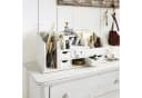 Mirabeau Organizer Levin Weiß Mangoholz Shabby-Chic Bild 1