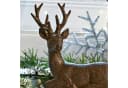 Mirabeau Weihnachtsfigur Hirsch 2er Set Janville antikbraun Bild 4