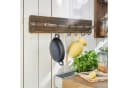 Mirabeau Hakenleiste Paulding 5 Haken Tannenholz Eisen Antikbraun Bild 5