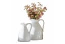 Mirabeau Tischvase 2er Set Yarick weiß Landhaus-Stil Bild 2
